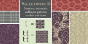 Wallflowers III font download