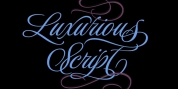 Luxurious font download