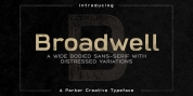 Broadwell font download