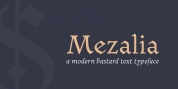 Mezalia font download