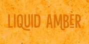 Liquid Amber font download