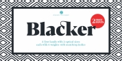 Blacker font download