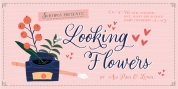 Looking Flowers font download