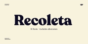Recoleta font download
