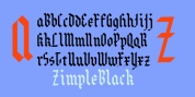 Zimple font download
