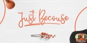 JustBecause font download