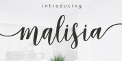 Malisia Script font download