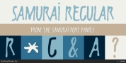 Samurai font download