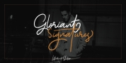 Gloriant Signature font download
