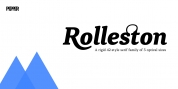 Rolleston font download