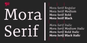 Mora Serif font download