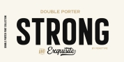 Double Porter font download