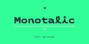 Monotalic font download