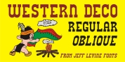 Western Deco JNL font download