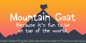 Mountain Goat font download