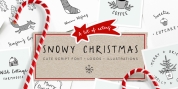 Snowy Christmas font download