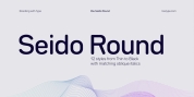 Bw Seido Round font download