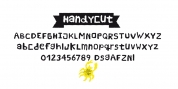 Handy Cut font download