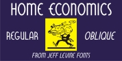 Home Economics JNL font download