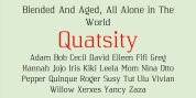 Quatsity font download