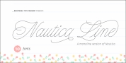 Nautica Line font download