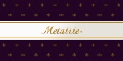 Metairie font download