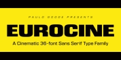 Eurocine font download
