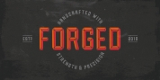 Forged font download