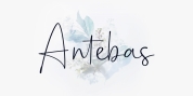 Antebas font download