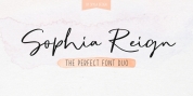 Sophia Reign font download