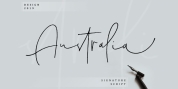 Australia Signature Script font download