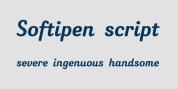 softipen script font download