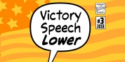 Victory Speech Lower font download