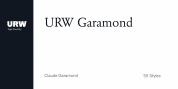 URW Garamond font download
