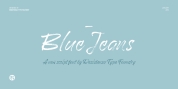 Blue Jeans font download