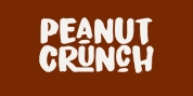 Peanut Crunch font download