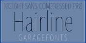 Freight Sans H Compressed Pro Hairlines font download