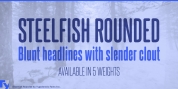 Steelfish Rounded font download