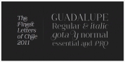 Guadalupe Essential font download