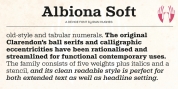 Albona Soft font download