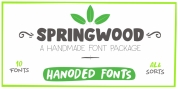 Springwood font download