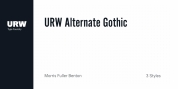 URW Alternate Gothic font download