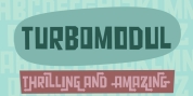 Turbo Modul font download