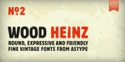 Wood Heinz No.2 font download