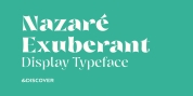 Nazare Exuberant font download