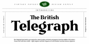 The British Telegraph font download