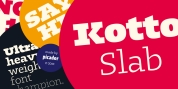 Kotto Slab font download
