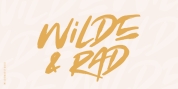 Wilde & Rad font download