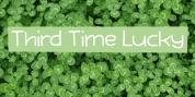 Third Time Lucky font download