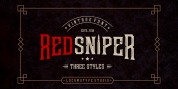 Redsniper font download